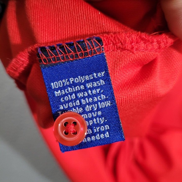 Schnucks Shirt Mens 2XL Red Polo Dri Express Employee Crew Uniform Replacement - Picture 11 of 12